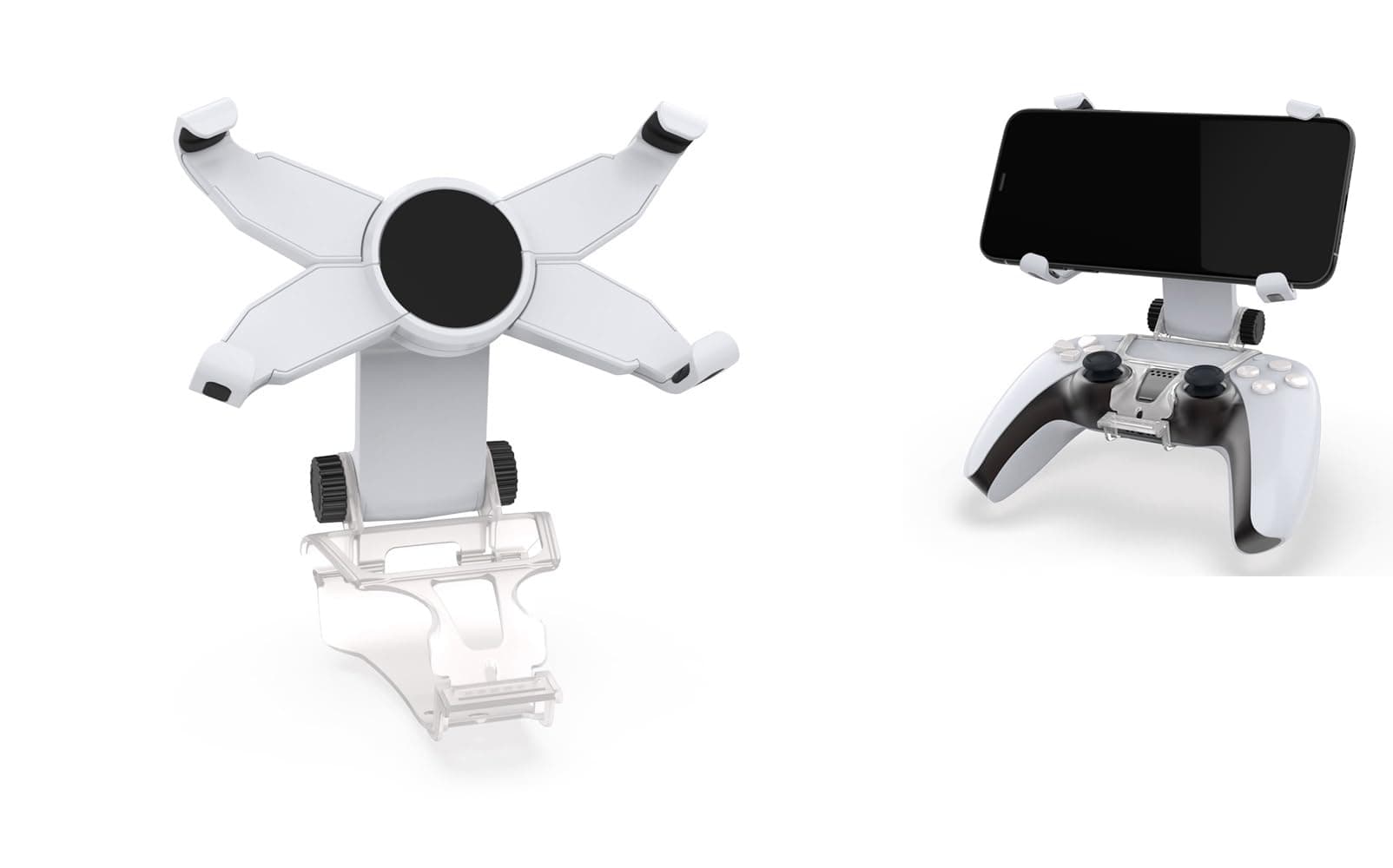New World for PS5 Controller Mobile Phone Mount Clip, Mobile Gaming Clip Cell Phone Stand Holder Bracket for PS 5 Controller Remote Play (PS5 Controller Not Included)