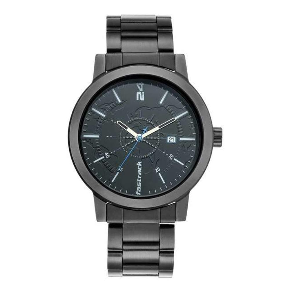 Fastrack Tripster Analog Black Dial Men's Watch 3245NM01/NN3245NM01