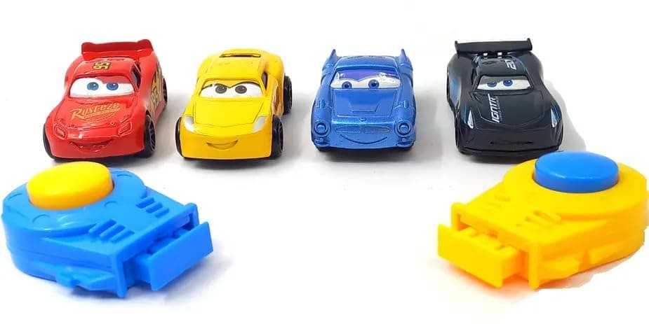 FEXXA High Speed Super Cars Metal Masters 2 Launcher Alloy Cars Set of 4 (Multicolor, Pack of: 1)