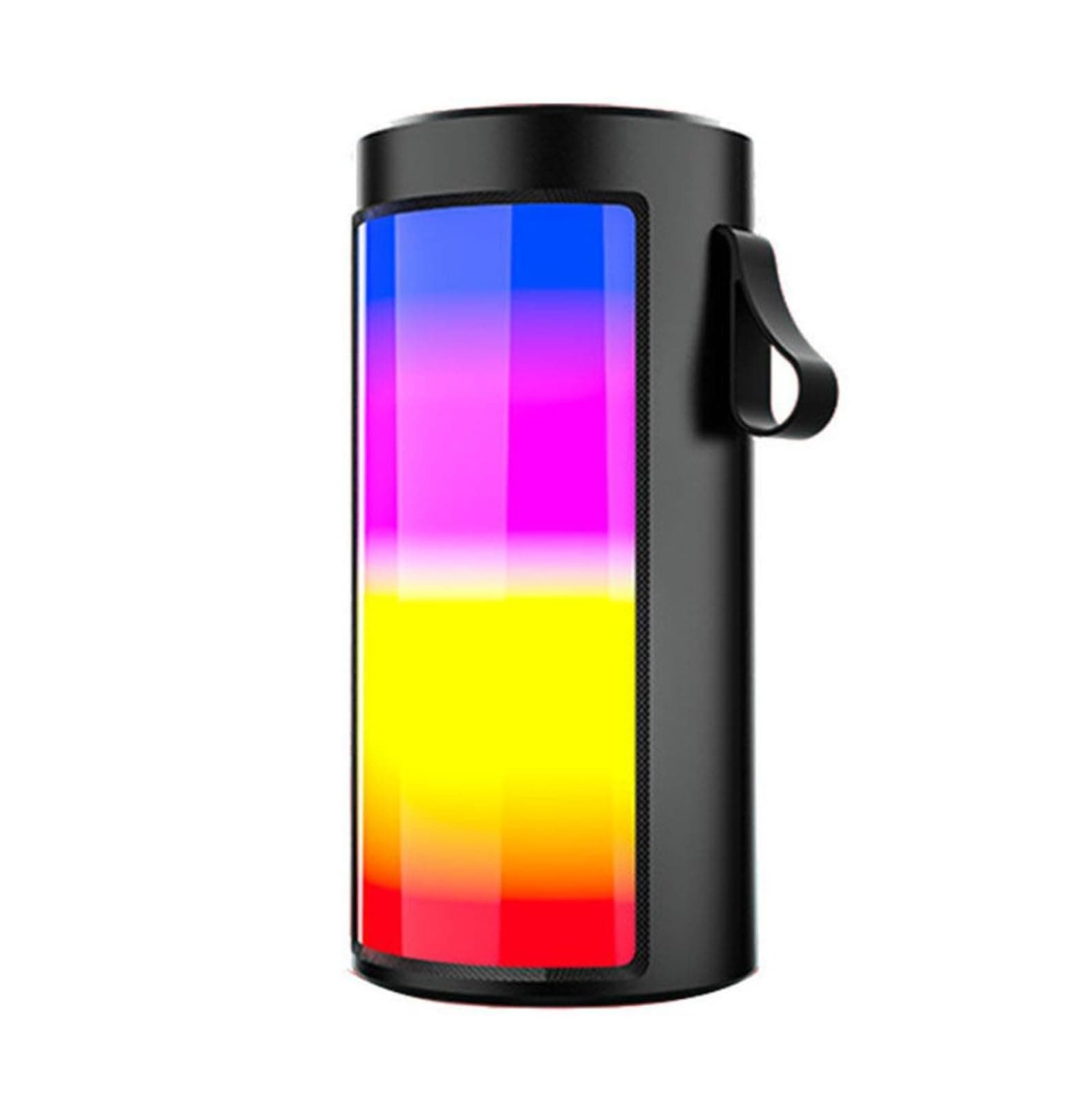 VEHOP 1201 RGB Wireless 5W Bluetooth Speaker with Mic & 5Hrs Playtime, HD Surround Sound and Rich Bass, Also Support Pen Drive, SD Card, AUX, FM & Call Function for Android & iOS