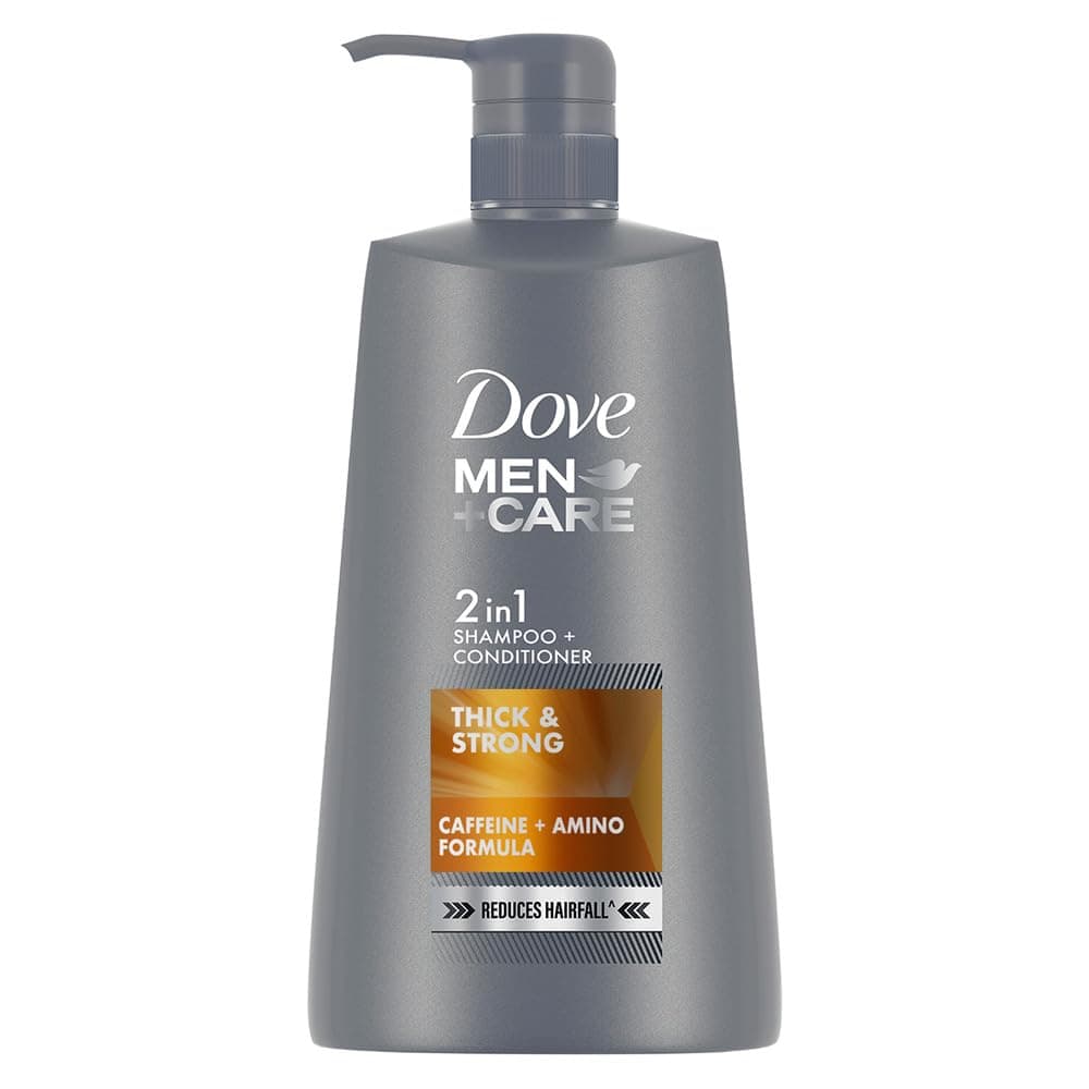 Dove Men+Care Thick & Strong 2in1 Shampoo+Conditioner, 650 ml