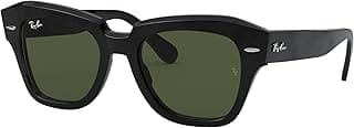 Ray-Ban Unisex UV Protected Polarized Square Sunglasses - 0RB2186
