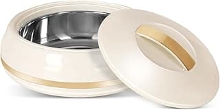 JAYPEE Alisa Neo 1250ml Insulated Inner Stainless Steel Casserole| BPA Free | Food Grade | Easy to Carry | Easy to Store | Ideal for Chapatti | Casserole for roti, Best for Gifting Purpose Golden