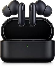 Buds 2R Bluetooth 5.3 TWS Earphones with Deep Bass, ENC Noise Cancellation, TouControl, Fast Charging, HD Calling & Low Latency Wireless Earbuds - Black