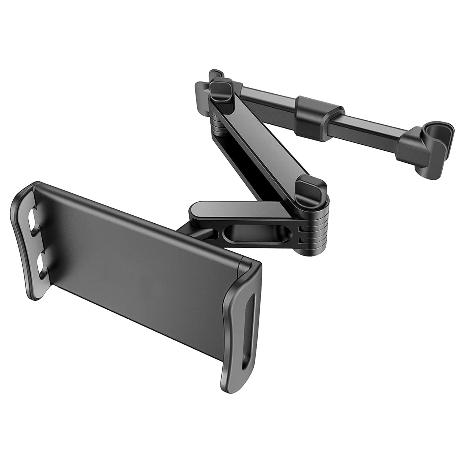 Shahn Extendable Arm Headrest Mount Tablet/Mobile Holder Car Rear Seat Mobile Phones and Tablets Upto 10.5 inch Diagonal Screen Size.