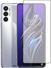 Coko 5D Tempered Glass for Tecno Pova 3 (Black) Full Screen Protection with Easy Installation Kit