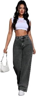 KOTTY Women's Straight Fit High-Rise Stretchable Jeans