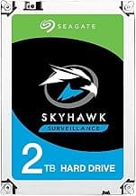 Seagate SkyHawk 2 TB Surveillance Internal Hard Drive HDD – 3.5 Inch SATA 6 Gb/s 64 MB Cache for DVR NVR Security Camera System (ST2000VX008)