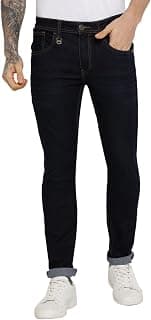 Red Chief Men’s Dark Blue Denim Jeans | Cotton | Regular Fit | Casual Wear | JNS 02 (O-8560161)
