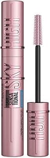 Maybelline New York Lash Sensational Sky High Mascara, Very Black, Lengthening and Volumizing Mascara With Bamboo Extract & Fibres, Ophthalmologist tested and Waterproof | 6ml