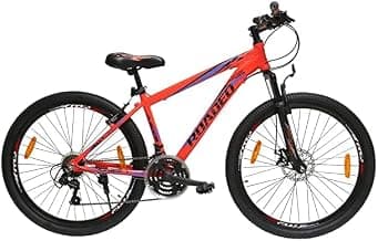 Men'S Roadeo A75 2021 Model 26 T Mountain/Hardtail Front Suspension Cycle (Black, 21 Gear, 17 Inches), Black; Blue
