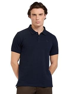 Parx Men Regular Fit Solid Pattern Cotton Polyester Blend Half Sleeve Polo Neck Casual T-Shirt