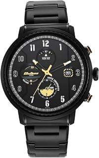 Titan Titan Octane Aerobatics Quartz Chronograph with Date Black Dial Black Stainless Steel Strap Watch for Men - NT1857NM01