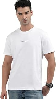 Calvin Klein Jeans Logo Regular Fit Cotton T Shirt