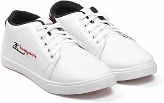 White Sports Shoes for Men's- Slip-On Shoes | Perfect Walking & Running Shoes for Men | Casual Sneaker Lightweight Shoe for Men