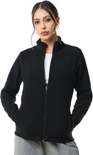 Boldfit Full Zipper Polyester Sweatshirt for Women