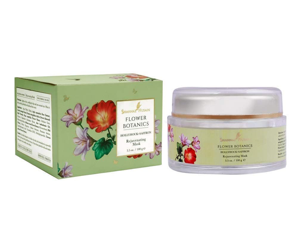 Shahnaz Husain Flower Botanics Hollyhock - Saffron (100 g)