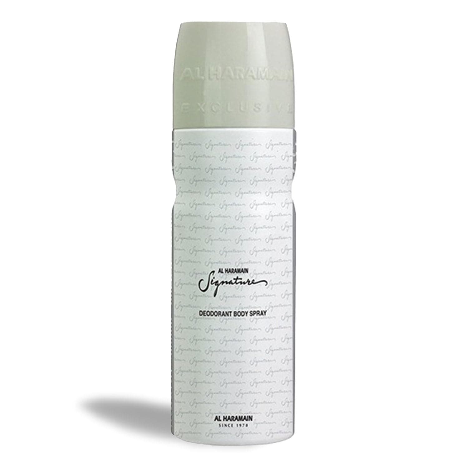 "Al Haramain Signature Deo Spray 200?ml � Men�s Woody Citrus with Incense, Jasmine & Tobacco | Fresh Spicy Long?Lasting"