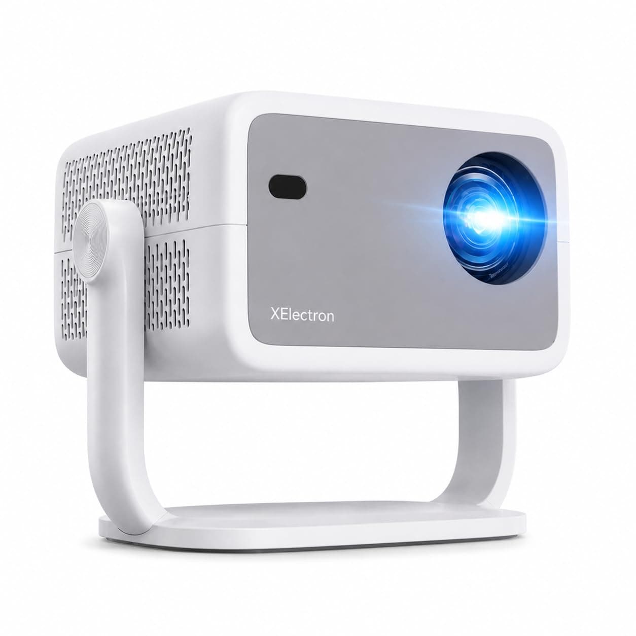 [Netflix Official License] XElectron Luminex Certified OS Smart Home Projector 4K, (Official OTT Certification), Prime, Native 1080P, ARC, WiFi, 16000 Lumens, Portable Home Cinema, 250”Display