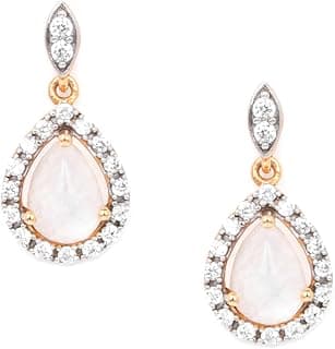 Shaya by Caratlane | 925 Silver|Moonlight Earrings Crafted in Gold Plated | Gifts for Womens & Girls