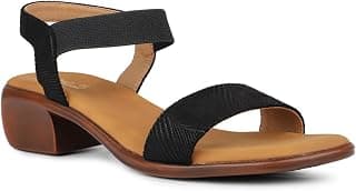 Inc.5 Womens Black Casual Open Toe Block Heel Sandals