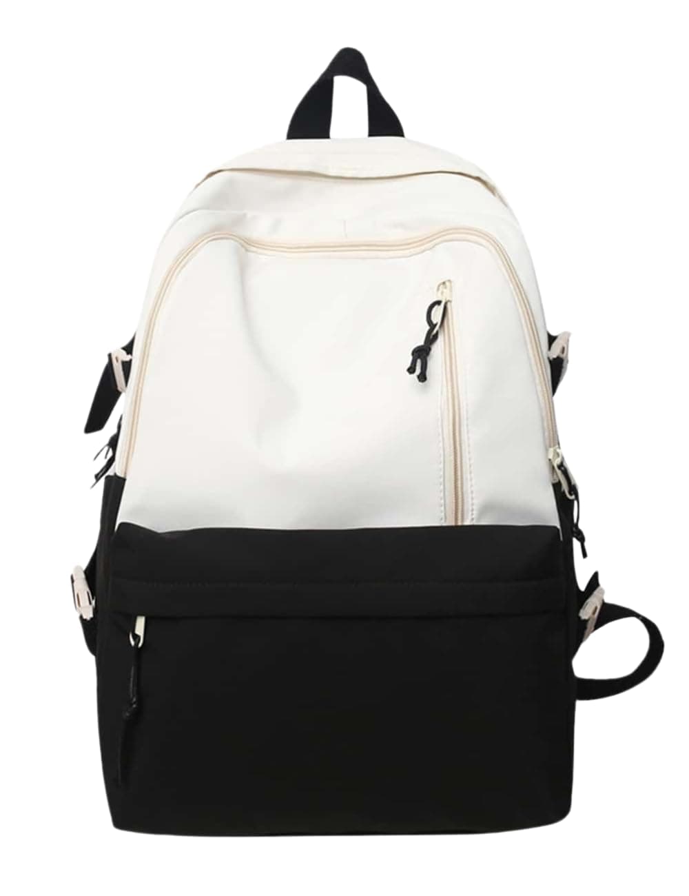 Glowic Unisex Trendy Backpack for Men & Women | Stylish College, Office & Travel Bag | Lightweight Large Capacity School Backpack - Black & Blue Variants