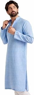 SOJANYA Pastel Green Cotton Blend Kurta with Contrast Button Detailing