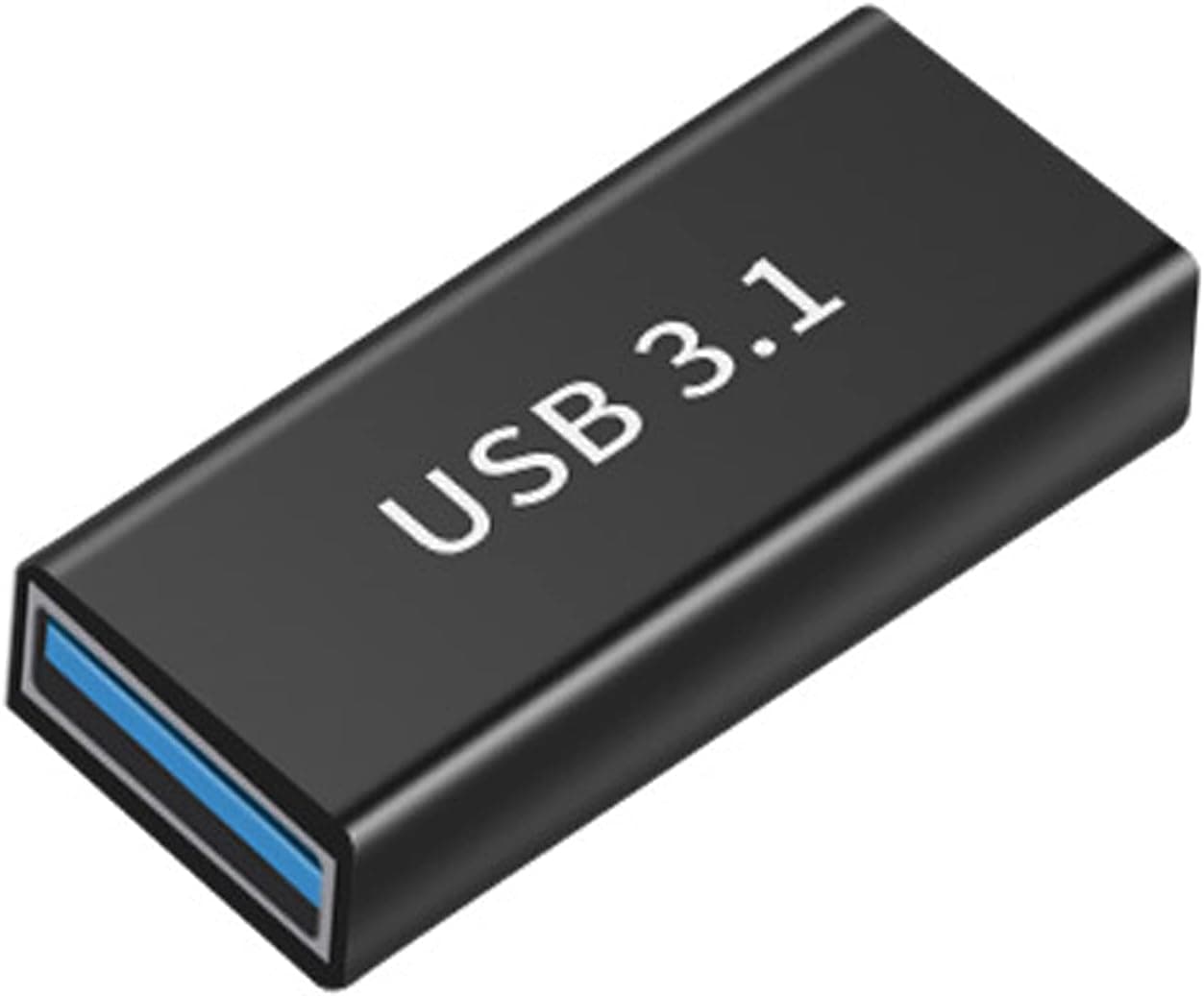 ETZIN USB C Female to USB A Female Adapter USB Type C Coupler Extender Extension, Thunderbolt 3 Compatible Connector Strong USB C to USB A Connector-EPL1070TC.