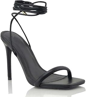 JM LOOKS Women's Fashion Sandals Light Weight Comfortable & Trendy High Heels for Girls & Women, UK SIZE