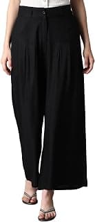 W for Woman Women's Regular Fit High Rise Pants