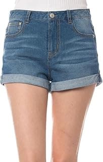 Generic Enviable Women Denim Shorts | Mid Rise | Shorts for Women| fit Fringed Hemline| Stretchable| S-28,M-30,L-32,XL-34, XXL-36