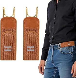Generic Buckleless Belt Hook Tactical Metal Hook Elastic Belt Unisex Buckle-Less Invisible Waist Belts for Work & Edc, Buckle Less Belt