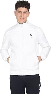 U.S. POLO ASSN. Nylon Men's Standard Length Trench Coat
