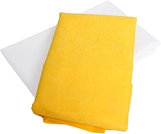 EBADAT Pure Cotton Unstitched Yellow Kurta Pajama Fabric for Men | Kurta Length 2.25 Meter | Pajama Length 2 Meter | Soft & Breathable Ethnic Wear Material