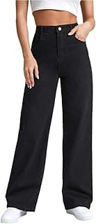 KOTTY Women’s High Waist Wide Leg Flared Jeans with Trendy Fit and Clean Look | Comfortable & Stylish Denim for Women