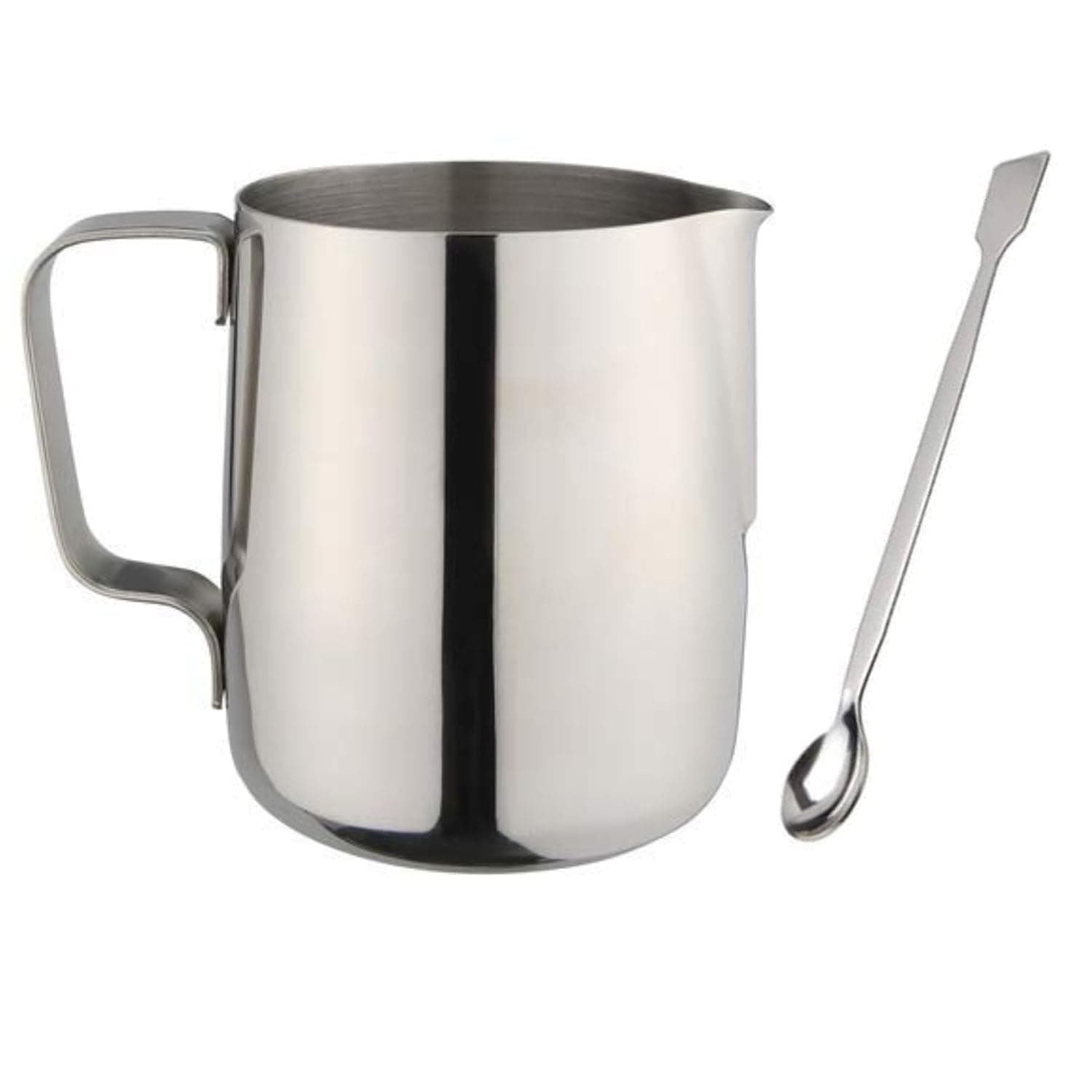 iKalaa® Candle Making Pouring Pitcher (640 Ml) Kit And Stirring Spoon | Candle Making Kit | Art & Craft Material | Mug And Spoon, Silver