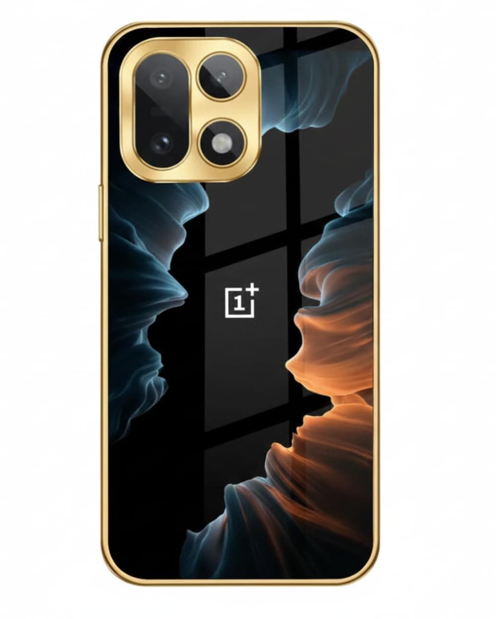 MILLION CASES Infinite Blaze Prisma Case for OnePlus 15, OnePlus 15 Back Cover Case(2025) - TPU | Gold