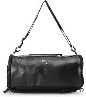 PUMA Unisex-Adult PUMA CONVERTIBLE Gym Bag V4,Black,X(9241601)