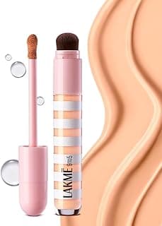 Lakme 9to5 Hya Beach Edit Colour Correcting + Brightening Concealer, SPF 40, Medium 2, 6ml