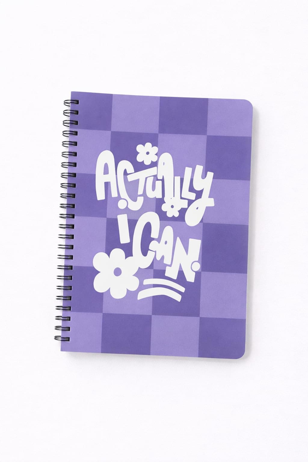 PAPBOO A5 Handy, Actually, Easy to Carry Spiral Wiro Notebook : 100 GSM Natural Shade Paper, Dot Grid, 120 Pages, Journal, Diary, Gift