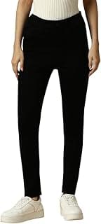 Allen Solly Women Black Skinny Fit Dark Wash Jeans