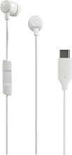 Skullcandy in-Ear Wired Earbuds with USB-C, Noise Isolation, Microphone, Call and Track Control, Enhanced Audio Drivers, Compatible with Smartphones, Tablets, and Laptops – Bone