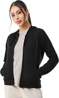Boldfit Sweatshirt for Woman Long Sleeve Hoodies for Women Full Zipper Winter Jacket for Woman Lightweight Winter wear for Women Stylish