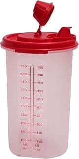 Tupperware Polypropylene Midi Magic Flow 650 Ml, Red