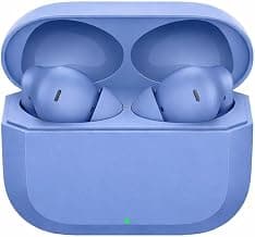 Ord Buds 3r TWS Earbuds, 54 Hours Playback, 3D Spatial Audio, AI Translation, 12.4mm Drivers, Dual-Device Connectivity, 47ms Low Latency, Ash Black (Blue)