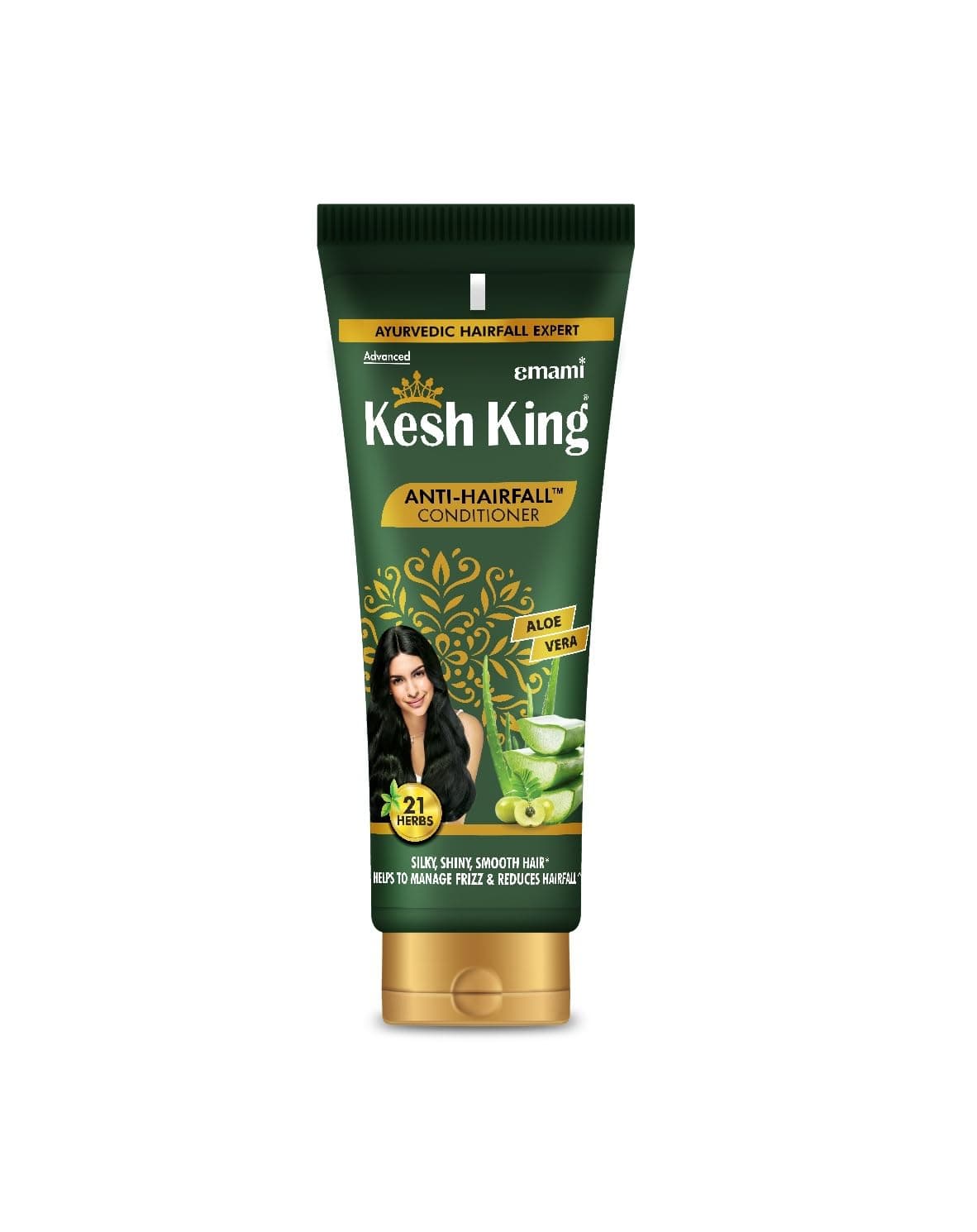 Kesh King Anti Hairfall Conditioner | Aloe Vera & 21 Herbs| No Paraben & No Silicon | 200 ml, 1 Count