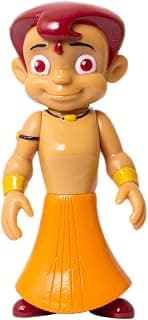 Funskool Chhota Bheem Action Figure Toy, Green Gold Chhota Bheem and Friends with Articulation, 4 inches, Cute & Colorful, Cartoon Collectibles, Gift for Children, Toys for Kids Ages 4+ Years