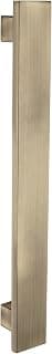 Savio SPH07 12-inch Stainless Steel Door Pull Handle with antique finish and modern square design. Heavy-duty, anti-rust, and durable-ideal for entrance, glass, and interior doors in home, office use.