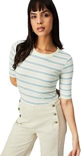 Max Women's Polyviscose Elastane Regular Fit T-Shirt