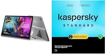 Lenovo {Smartchoice Tab Plus with Octa JBL Hi-Fi Speakers| 8 GB RAM, 256 GB ROM| 11.5 Inch, 2K, 90 Hz Refresh| Wi-Fi + Kaspersky Standard Mobile Security 1 Device 1 Year (Physical Pack)